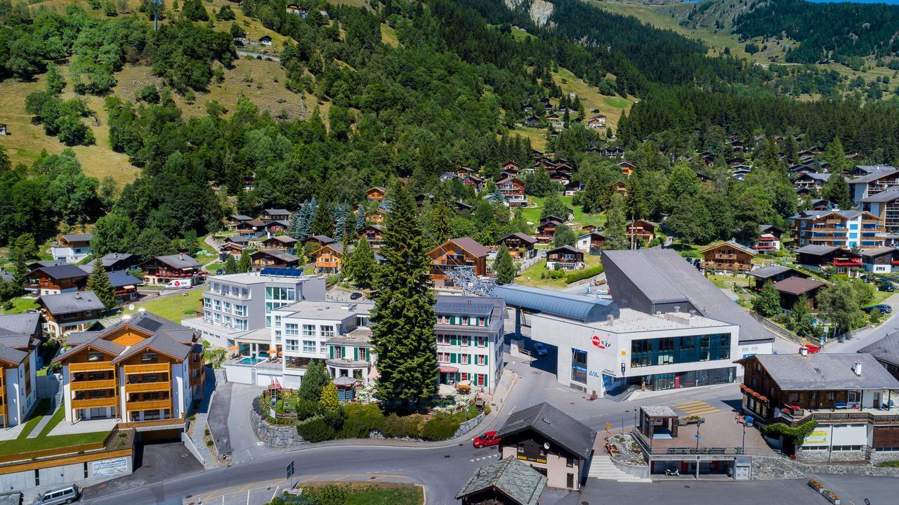 Hotel Blattnerhof Blatten bei Naters Exteriér fotografie