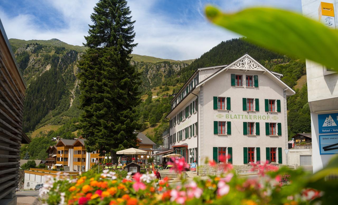 Hotel Blattnerhof Blatten bei Naters Exteriér fotografie