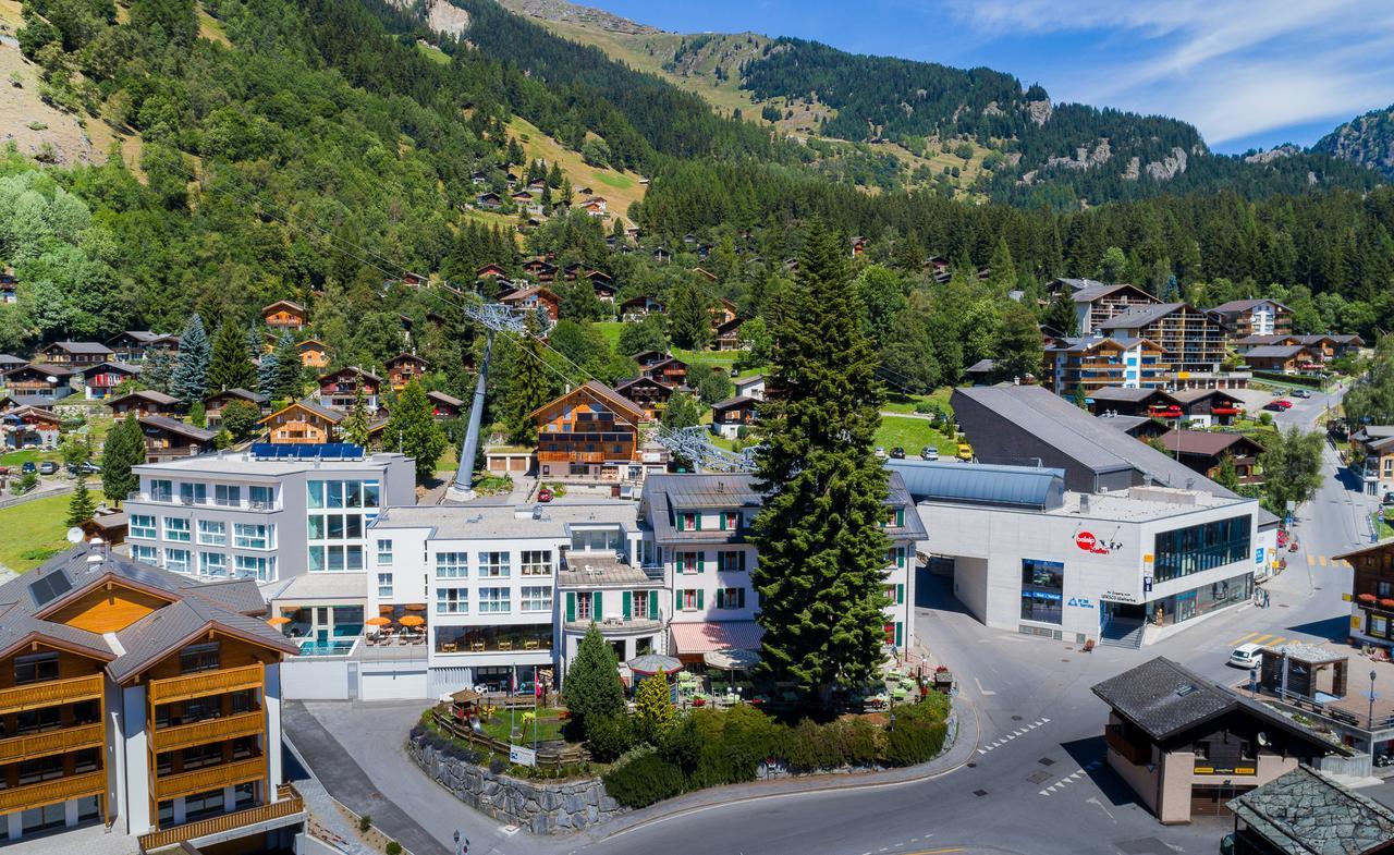 Hotel Blattnerhof Blatten bei Naters Exteriér fotografie