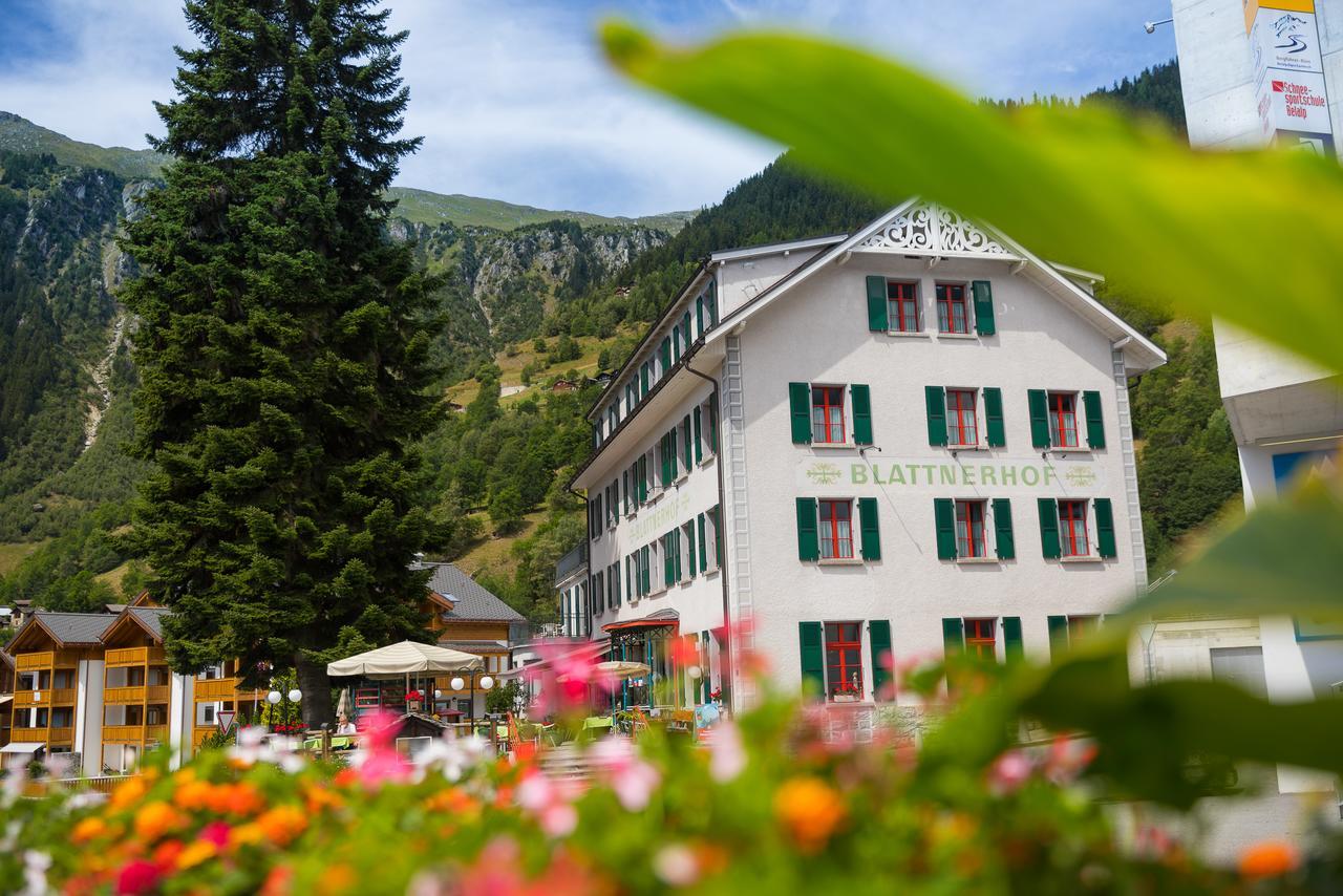 Hotel Blattnerhof Blatten bei Naters Exteriér fotografie