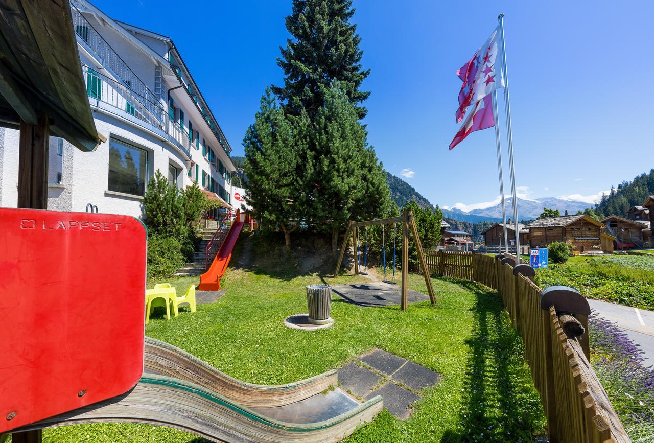 Hotel Blattnerhof Blatten bei Naters Exteriér fotografie