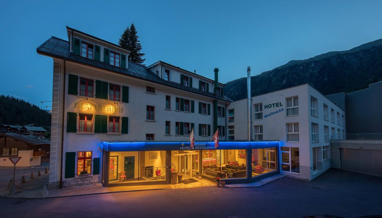Hotel Blattnerhof Blatten bei Naters Exteriér fotografie
