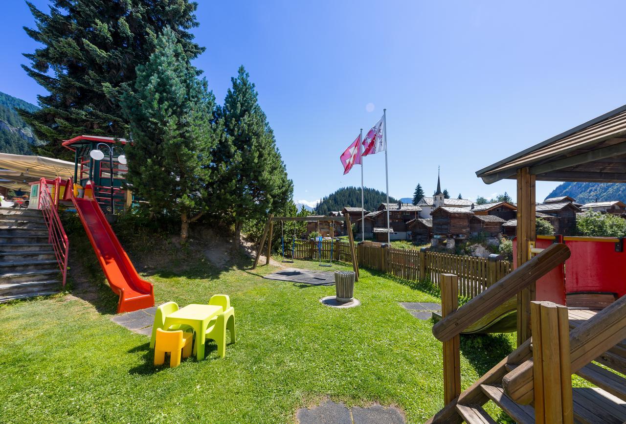 Hotel Blattnerhof Blatten bei Naters Exteriér fotografie